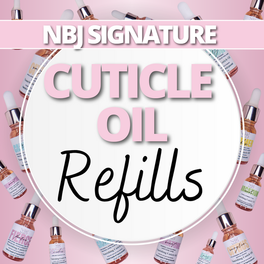 NBJ Signature Collection 15 ml CUTICLE OIL REFILLS