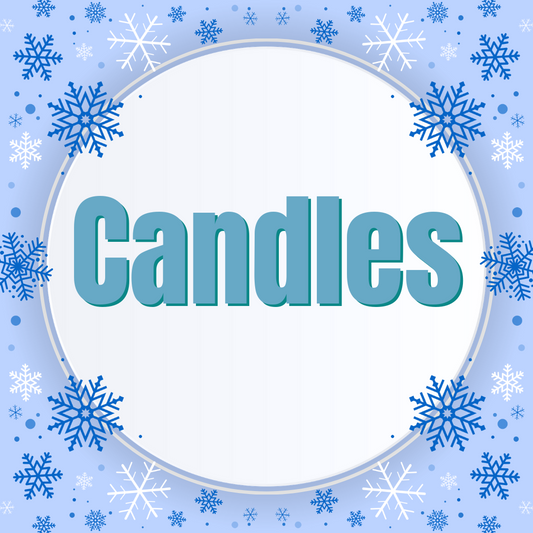 SNOW COLLECTION Shimmering Candles